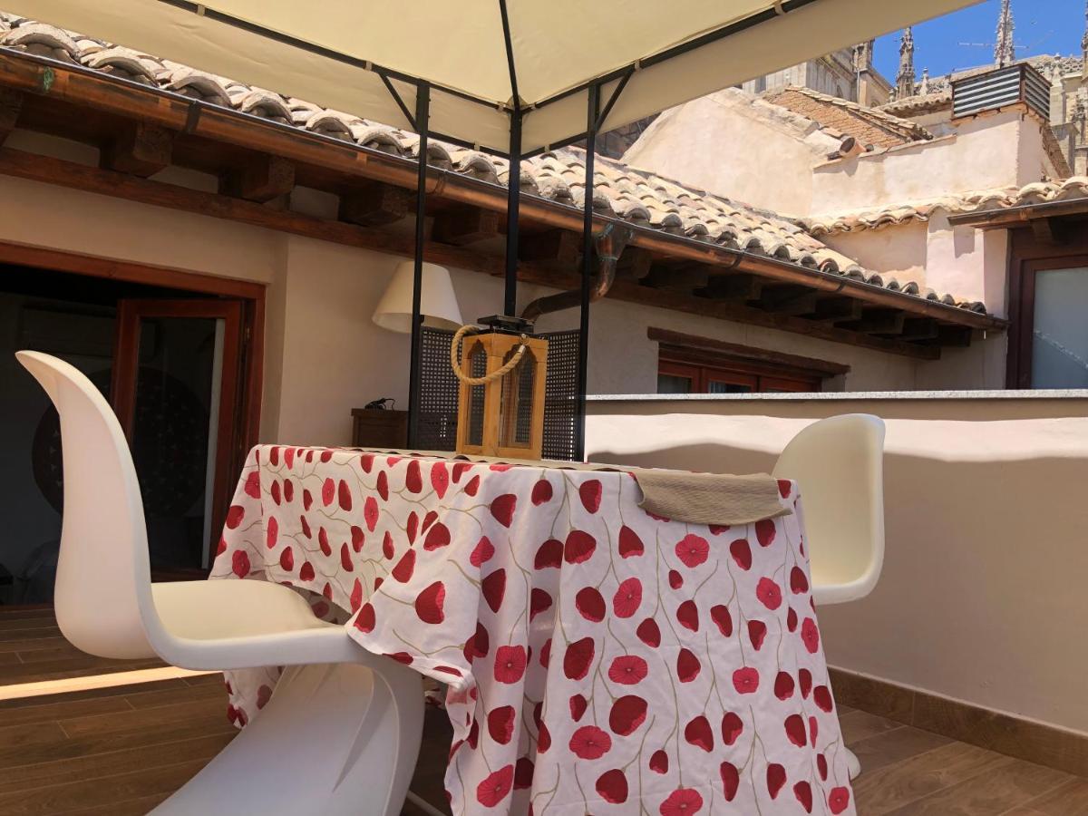 Apartamento Canonigo - Terraza Con Vistas 톨레도 외부 사진
