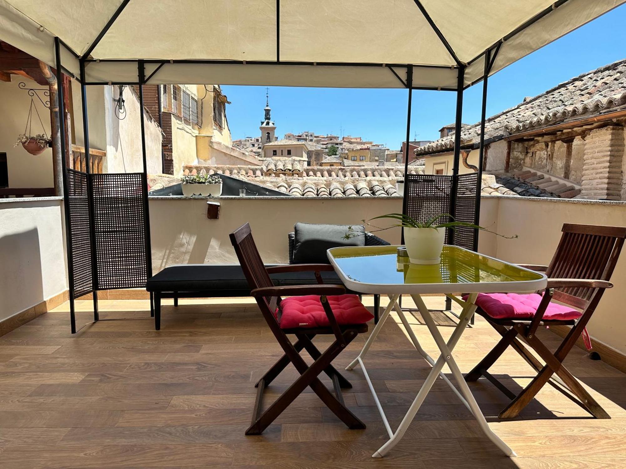 Apartamento Canonigo - Terraza Con Vistas 톨레도 외부 사진
